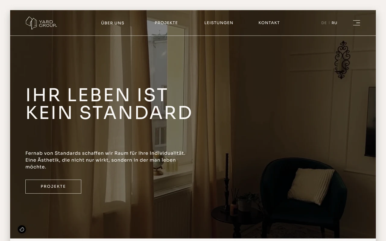 YARD GROUP Website